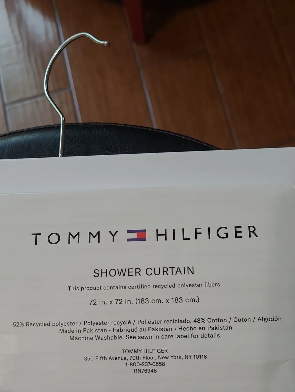 Tommy Hilfiger Hudson River Stars Shower Curtain